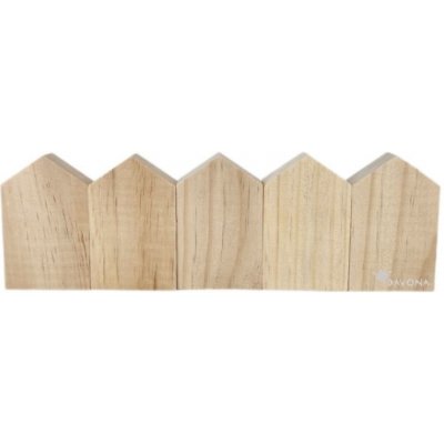 Creatissimo Dřevěný domeček 8x5x2cm (5ks)
