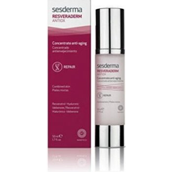 Sesderma Resveraderm antioxidační pleťový krém pro obnovu povrchu pleti Nanotech DNA Repair 50 ml