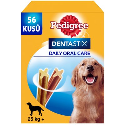 Pedigree Dentastix Daily Oral Care dentální velkých plemen 56 ks 8 x 270 g – Zbozi.Blesk.cz