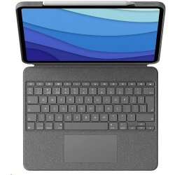 Logitech Combo Touch for iPad Pro 11-inch 1st 2nd and 3rd generation UK INTNL 920-010148 GREY