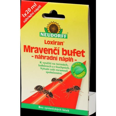 Maják ostaní Insekticid LOXIRAN NEUDORFF náplň do Mravenčího bufetu 20 ml