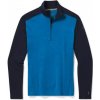 Pánský rolák Smartwool M Merino 250 Baselayer 1/4 Zip neptune pánský rolák merino vlna blue heather