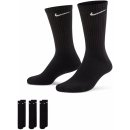 Nike ponožky Everyday Crew 3Pack Black Černá