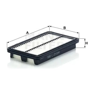 MANN FILTER Vzduchový filtr C 25 034 – Hledejceny.cz