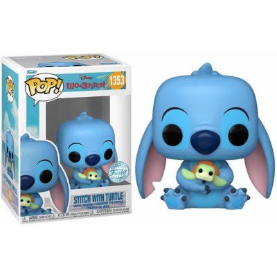 Funko POP Disney Lilo & Stitch Stitch w/Turtle exclusive – Zboží Mobilmania
