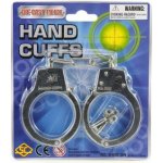 Teddies 00024330Policejní pouta kov na kartě – Zboží Dáma