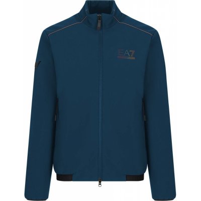 EA7 Man Woven Bomber Jacket moonlit ocean