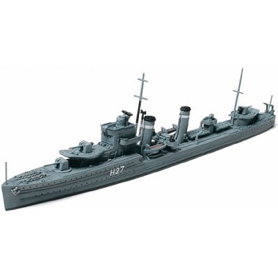 Tamiya 31909 plastikový model lodě British E Class Destroyer 1:700 – Zboží Mobilmania