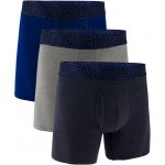 Under Armour boxerky Tech 3In černé 2 Pack – Zboží Mobilmania