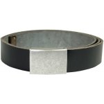 Pásek Mil-tec kožený BW vrchní s přezkou černý – Sleviste.cz