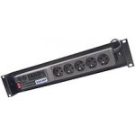 Solarix Napajeci panel ACAR A-504, 3m ,5 pozic, přep.ochrana, vana do 19" racku 80593005 – Hledejceny.cz