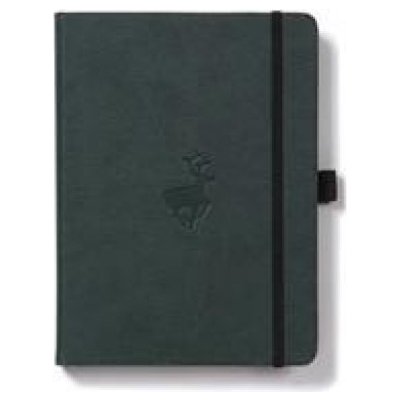 Dingbats A5+ Wildlife Green Deer Notebook Lined – Zboží Živě