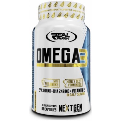 Real Pharm Omega 3 60 kapslí – Hledejceny.cz