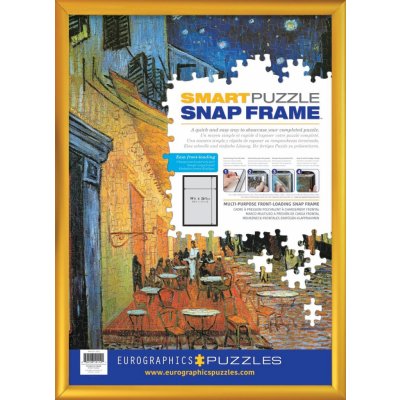 EUROGRAPHICS Snap Frame Zlatý hliníkový klaprám 48,89x67,63cm – Zboží Dáma