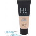 Maybelline Fit Me Make-up Matte + Poreless make-up 105 natural ivory 30 ml – Hledejceny.cz