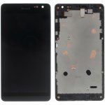 LCD Displej + Dotykové sklo + Rám Microsoft Lumia 535 – Sleviste.cz