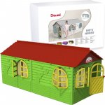 Doloni zahradní domeček XXL zeleno-červený – Zboží Dáma