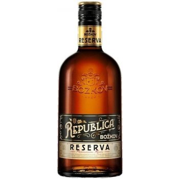 Božkov Republica Reserva 12y 40% 0,7 l (holá láhev)