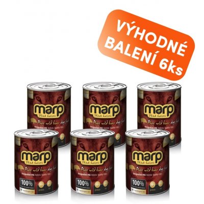 Marp Wild Boar 6 x 400 g – Zbozi.Blesk.cz