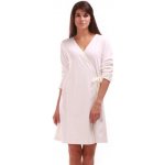 Soft Cotton krátký župan Marine lady s kapucí Tmavě modrá – Zboží Dáma