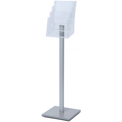 Jansen Display Stojan na letáky formátu A4 4 kapsy, 330 x 1115 mm – Zboží Živě