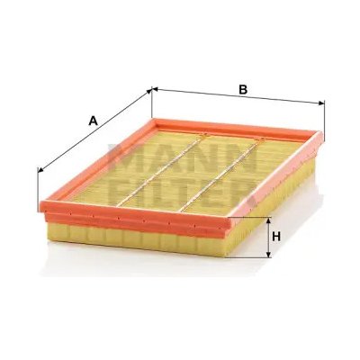 MANN FILTER Vzduchový filtr C 2974 – Hledejceny.cz