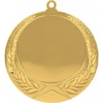 Univerzální kovová medaile Zlatá Stříbrná Bronzová Zlatá 7 cm 5 cm – Zboží Dáma