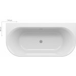 RAVAK YPSILON Wall 178 x 86 cm XC00100028 – Hledejceny.cz