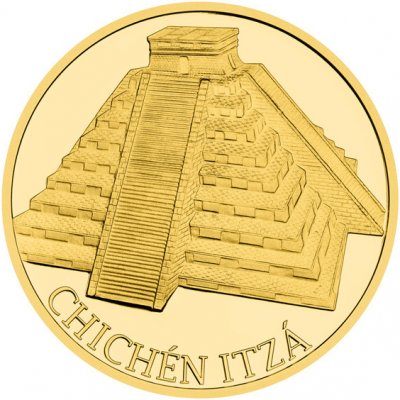 Česká mincovna Zlatá mince Nových sedm divů světa - Chichén Itzá proof 1 oz