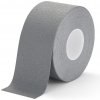 Stavební páska FLOMA Super Resilient Plastová voděodolná protiskluzová páska 18,3 m x 10 cm x 1,3 mm šedá