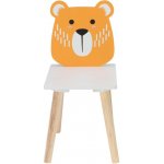 HOMESTYLING Dětská dřevěná židle Medvěd KO-DD1000530medv – Sleviste.cz