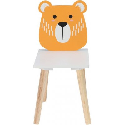 HOMESTYLING Dětská dřevěná židle Medvěd KO-DD1000530medv – Sleviste.cz