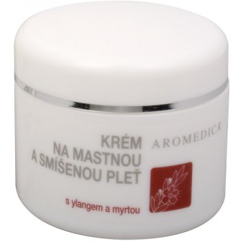 Aromedica krém na mastnou a smíšenou pleť s ylangem a myrtou 50 ml