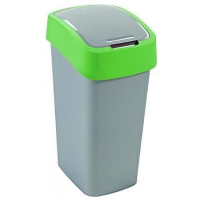 Curver Odpadkový koš, šedá-zelená, na tříděný odpad, 50 l, 195022 – Zboží Dáma