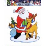 WIDMANN Vánoční dekorace na okno Santa Claus 30cm D – Hledejceny.cz