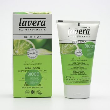 Lavera Lime Sensation tělové mléko Bio Verbena & Bio Citron 150 ml