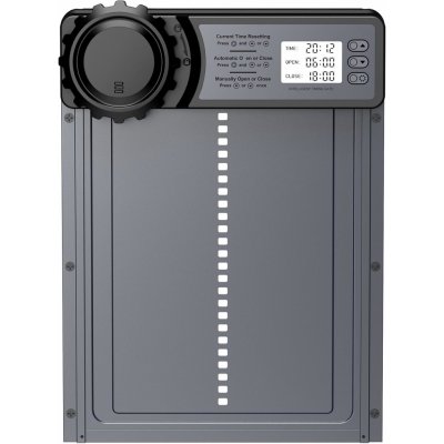 Amzon Automatická dvířka do kurníku časovač |značka Chamuty, Barvy a parametry Světlá – Hledejceny.cz