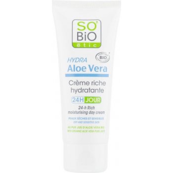 Bio So´Bio krém lehce hydratující denní Aloe Vera 50 ml