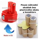 AEB Panasonic - Makita 1220, 1222, 1233, 1234, 1235, 1235F - 12V - 2500mAh - KIT Panasonic - neoriginální – Zboží Mobilmania