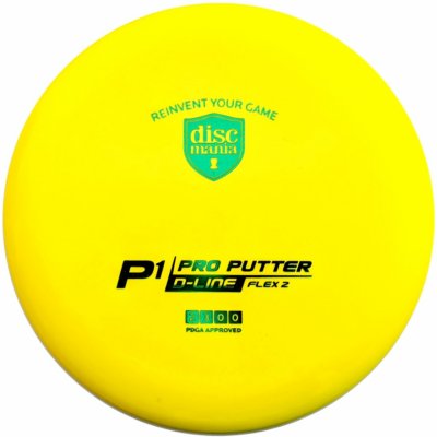 Discmania D-Line P1 (Flex 2) Žlutá – Zboží Mobilmania