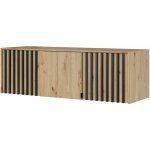 Piaski Nelly 155 cm dub artisan / černý – Zboží Dáma