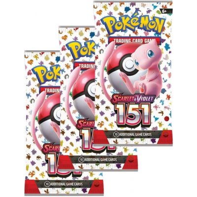 Pokémon TCG Scarlet & Violet 151 Booster – Zboží Dáma