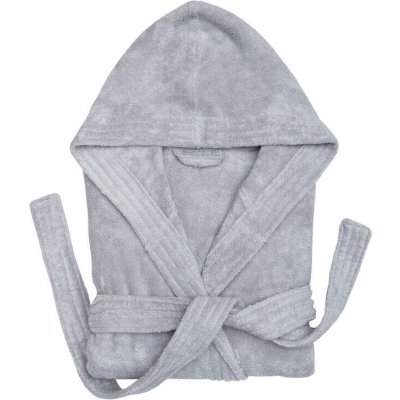 SCANquilt župan MODAL SOFT s kapucí šedá – Sleviste.cz