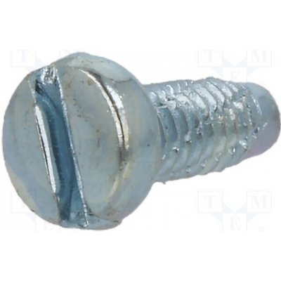 BOSSARD 1380621 Vrut; do kovu; 2,5x6; Hlava: válcová; plochá; 0,6mm; kalená ocel – Hledejceny.cz