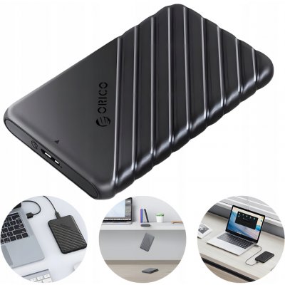 Orico ORICO-25PW1-U3-BK-EP – Zboží Živě