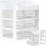 Organizér na kosmetiku zásuvkami a přihrádkami – Hledejceny.cz