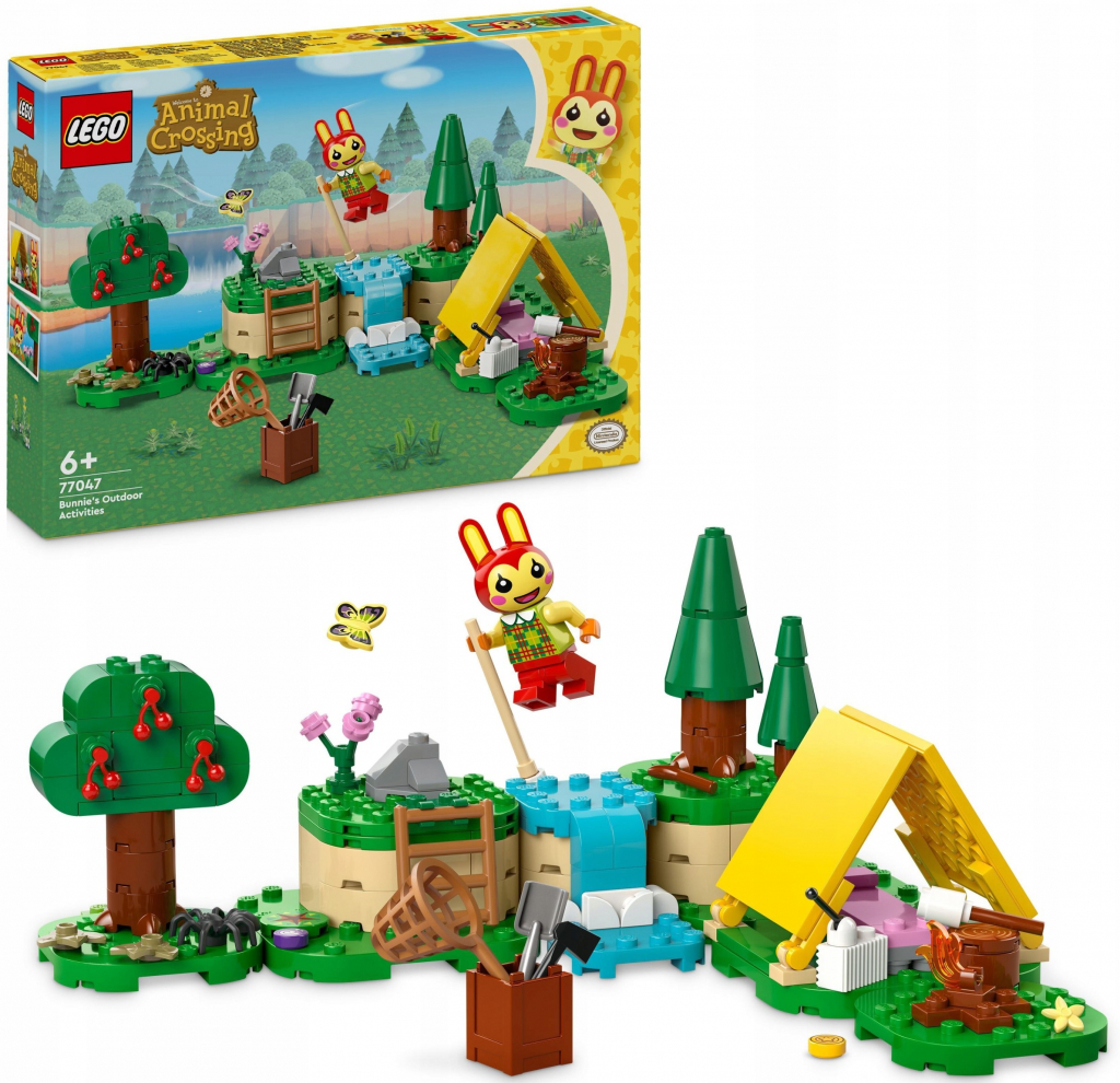 LEGO® Animal Crossing™ 77047 Bunnie a aktivity v přírodě