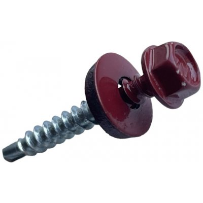 Vrut farmářský samovrtný s podložkou 4,8x35 červený 3009 - 250ks – Zboží Mobilmania