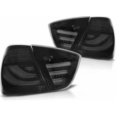 Zadní světla, lampy BMW E90, 2005-2008, LED BAR, kouřová – Hledejceny.cz
