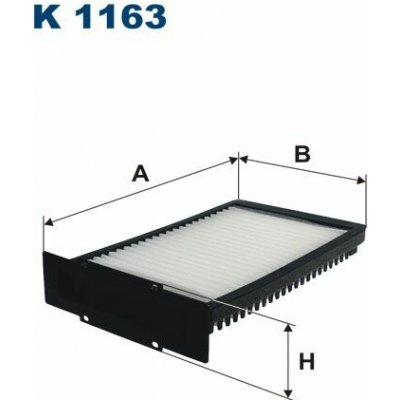Filtr, vzduch v interiéru FILTRON K 1163 – Hledejceny.cz